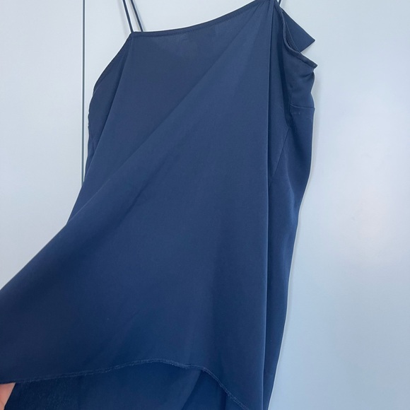 J Crew navy spaghetti strap tank - Picture 3 of 4